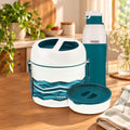 Trueware Deluxe Set | Lunch Box & Water Bottle Set