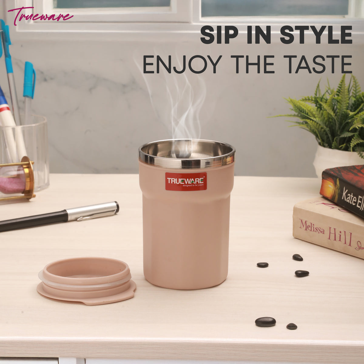 Trueware Ace Sipper Insulated Mug | 300 ml
