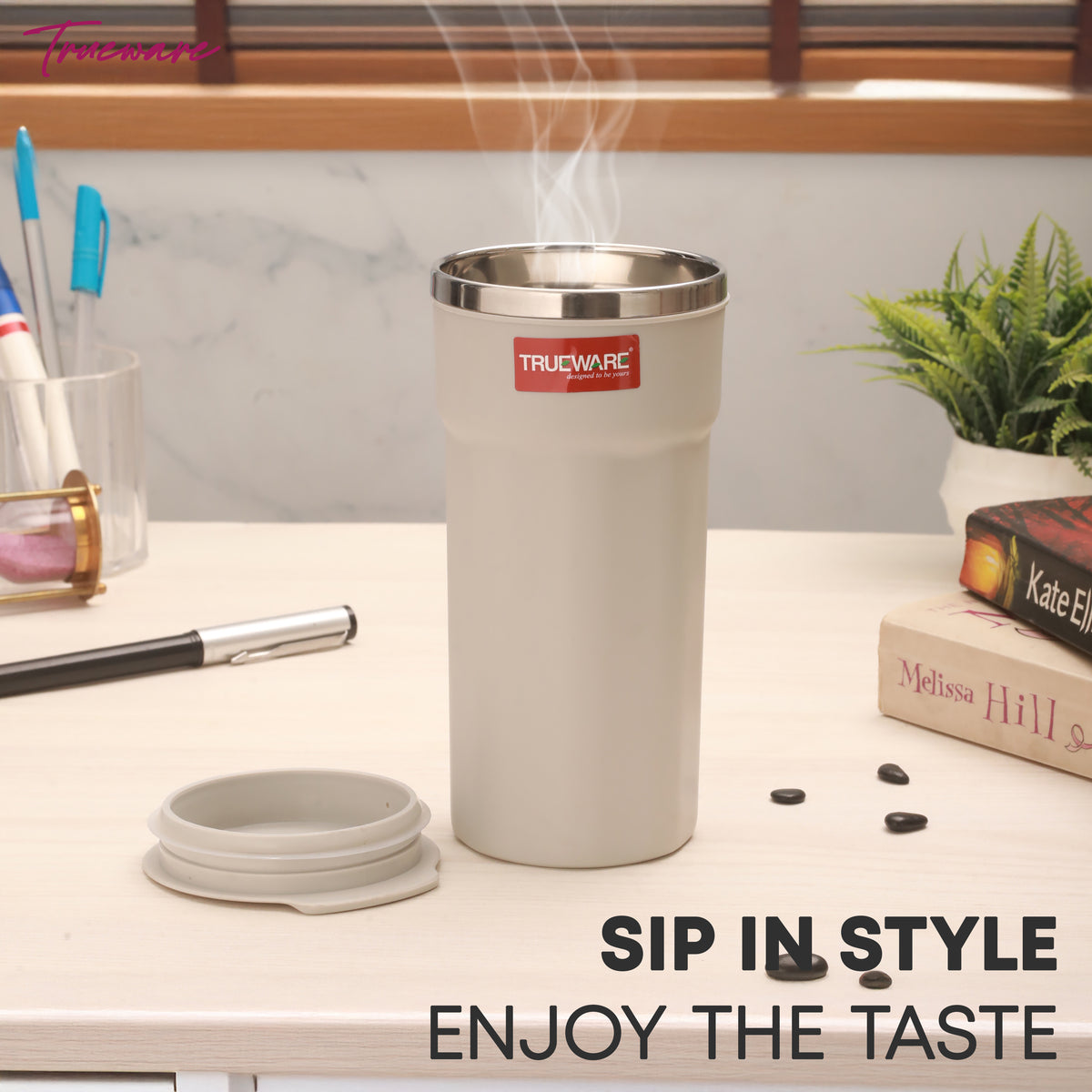 Trueware Ace Sipper Insulated Mug | 300 ml
