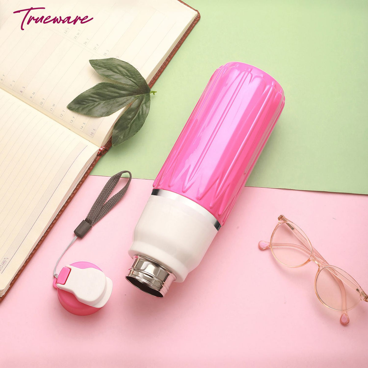 Trueware Aqua Benz Inner Stainless Steel Water Bottle | 600 ml