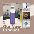 Trueware Aqua Benz Inner Stainless Steel Water Bottle | 600 ml