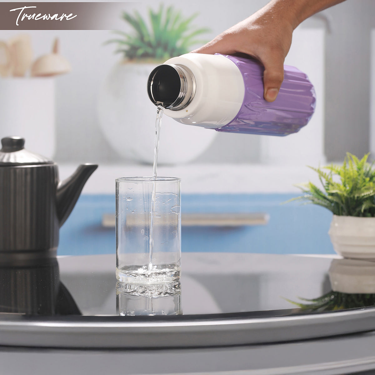 Trueware Aqua Benz Inner Stainless Steel Water Bottle | 600 ml