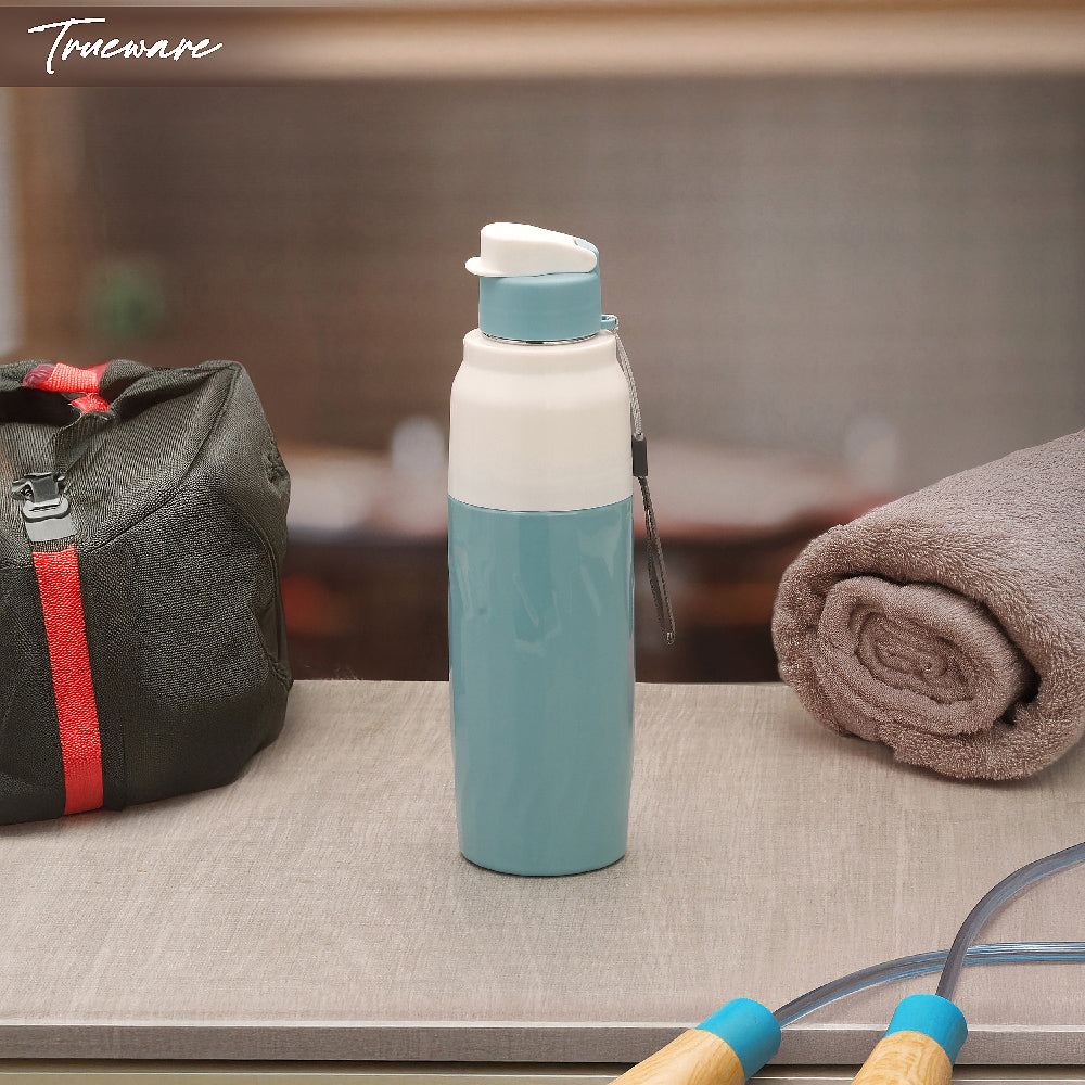Trueware Aqua Blink Inner Stainless Steel Water Bottle | 600 ml