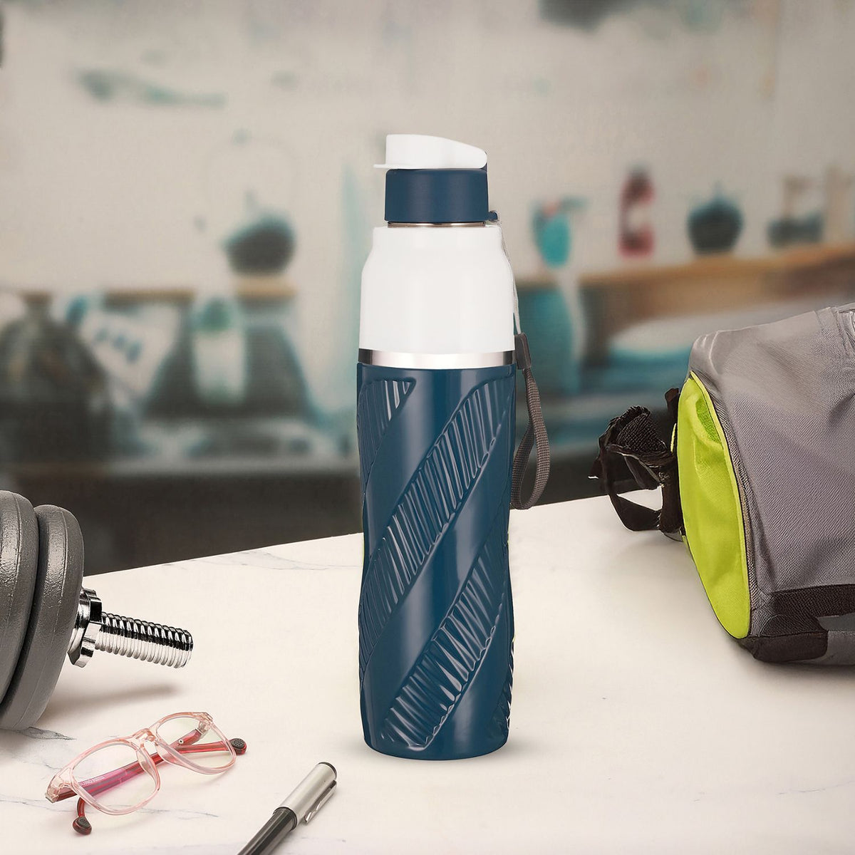 Trueware Aqua Cool Inner Stainless Steel Water Bottle | 600 ml