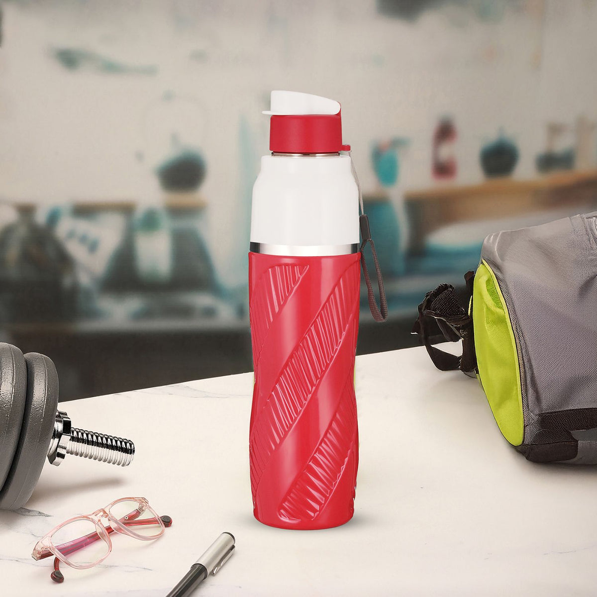 Trueware Aqua Cool Inner Stainless Steel Water Bottle | 600 ml