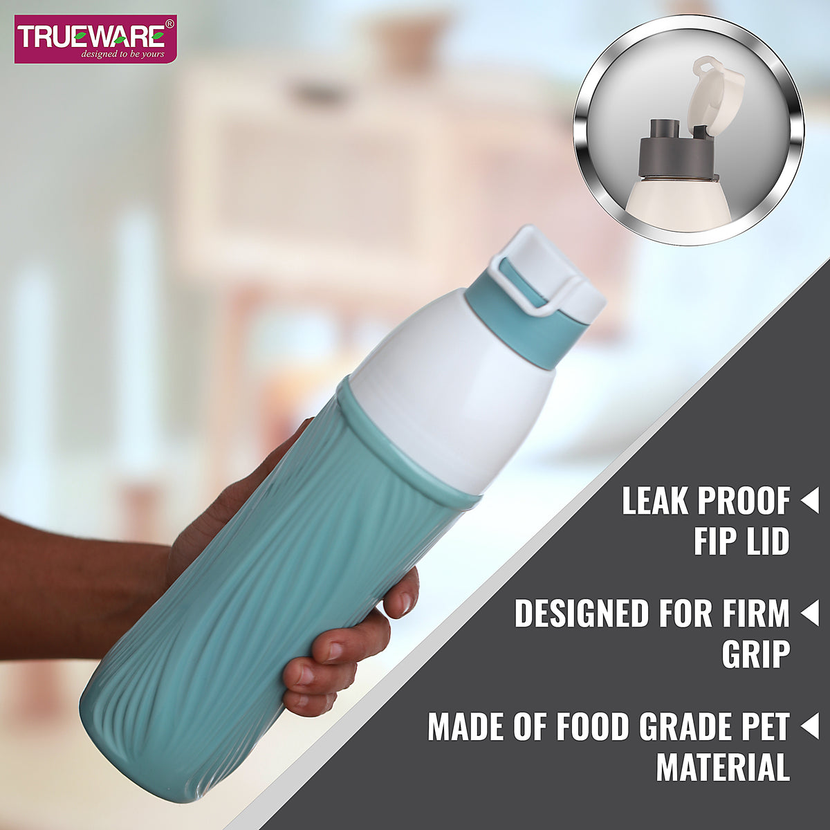 Trueware Aqua Pure 700 Insulated Water Bottle | 590 ml