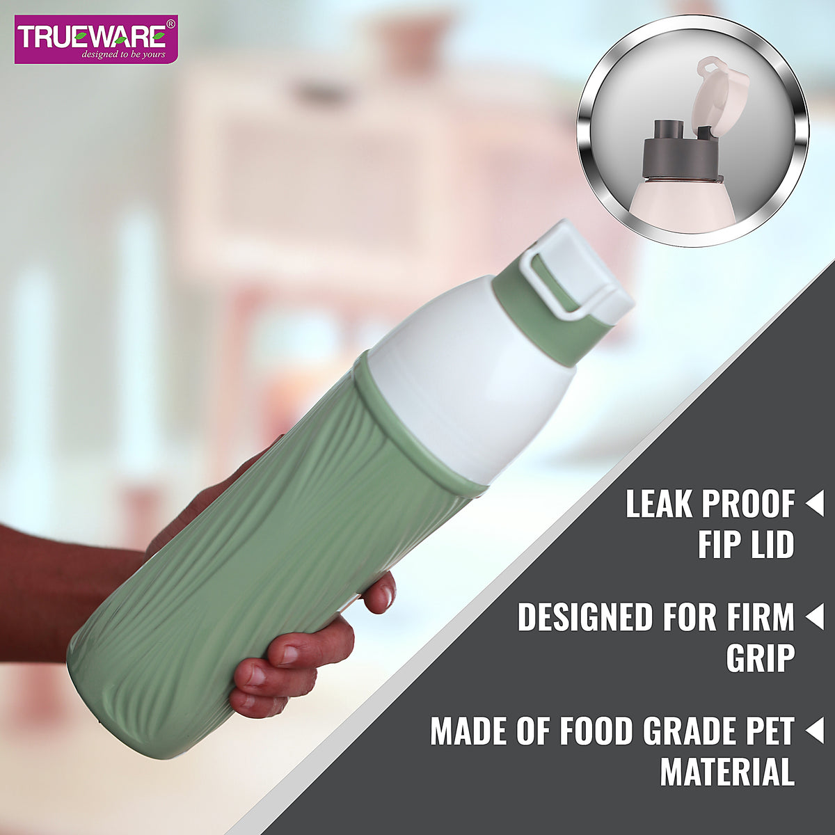 Trueware Aqua Pure 700 Insulated Water Bottle | 590 ml