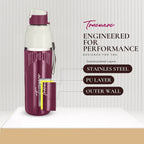Aqua Snow Inner Stainless Steel Water Bottle | 600 ml