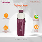 Aqua Snow Inner Stainless Steel Water Bottle | 600 ml