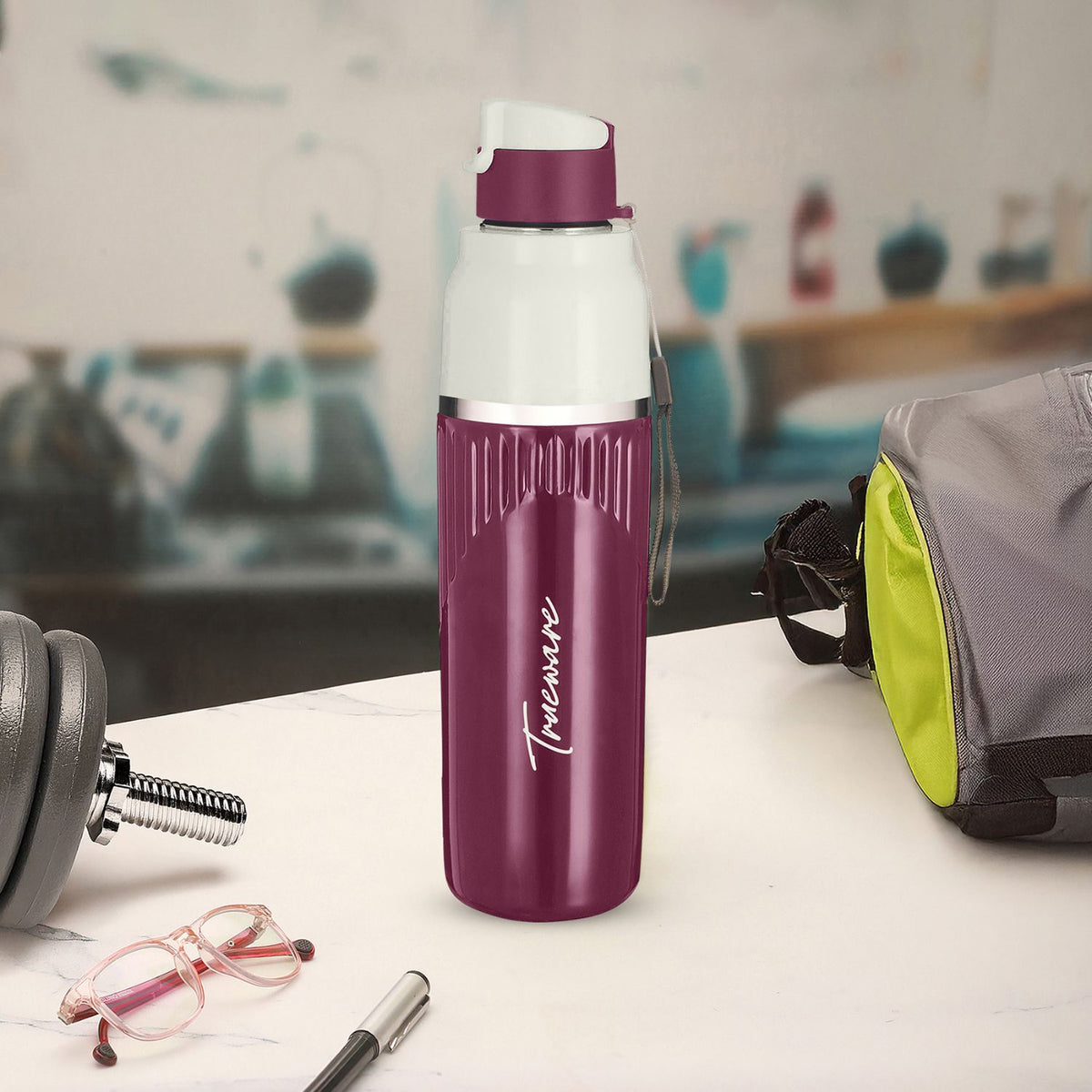 Aqua Snow Inner Stainless Steel Water Bottle | 600 ml