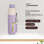 Aqua Snow Inner Stainless Steel Water Bottle | 600 ml