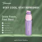 Aqua Snow Inner Stainless Steel Water Bottle | 600 ml