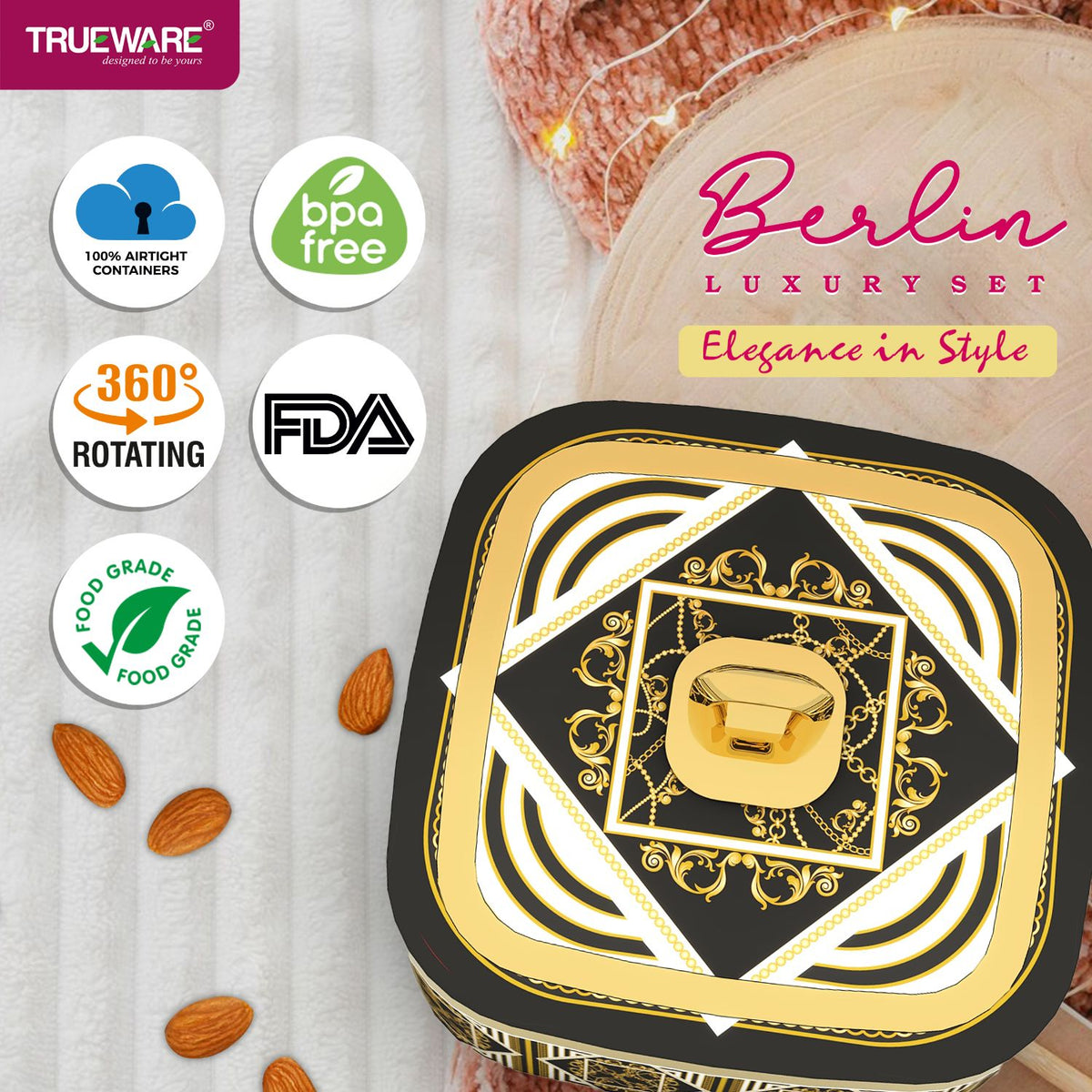 Trueware Berlin Luxury Set Square