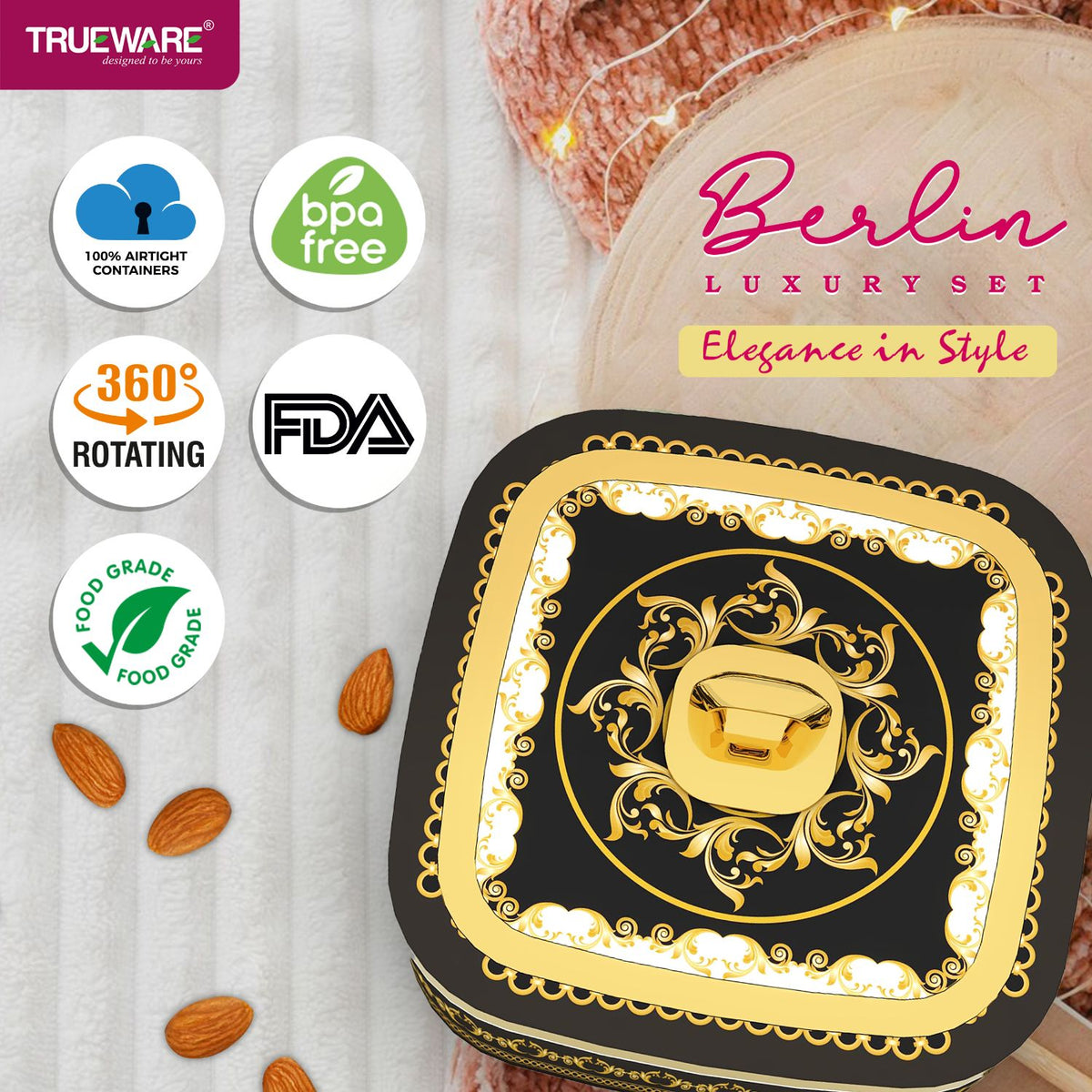 Trueware Berlin Luxury Set Square