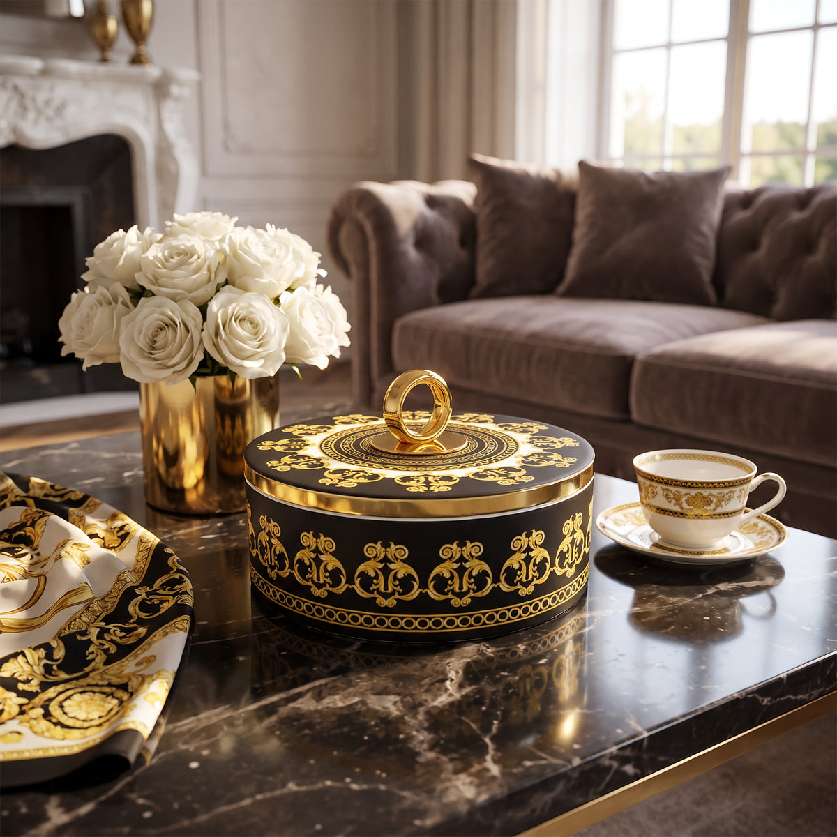 Trueware Paris Luxury Candy Set | Premium Dry Fruit & Sweet Serving Set