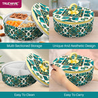 Trueware Paris Luxury Candy Set | Premium Dry Fruit & Sweet Serving Set