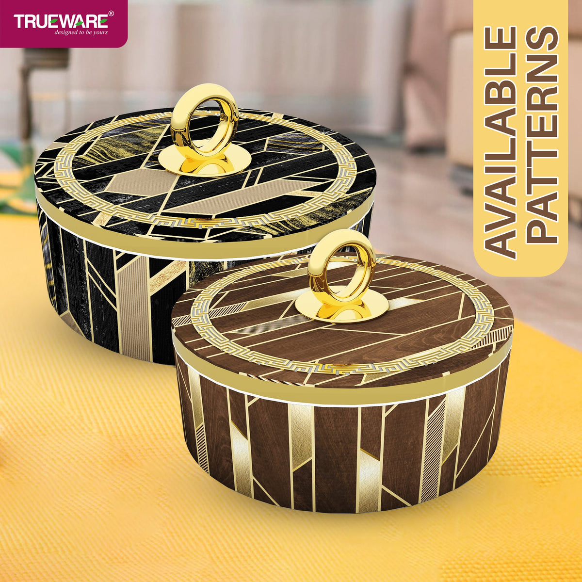 Trueware Rome Luxury Candy Set | Premium Dry Fruit & Sweet Serving Set