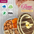 Trueware Rome Luxury Candy Set | Premium Dry Fruit & Sweet Serving Set