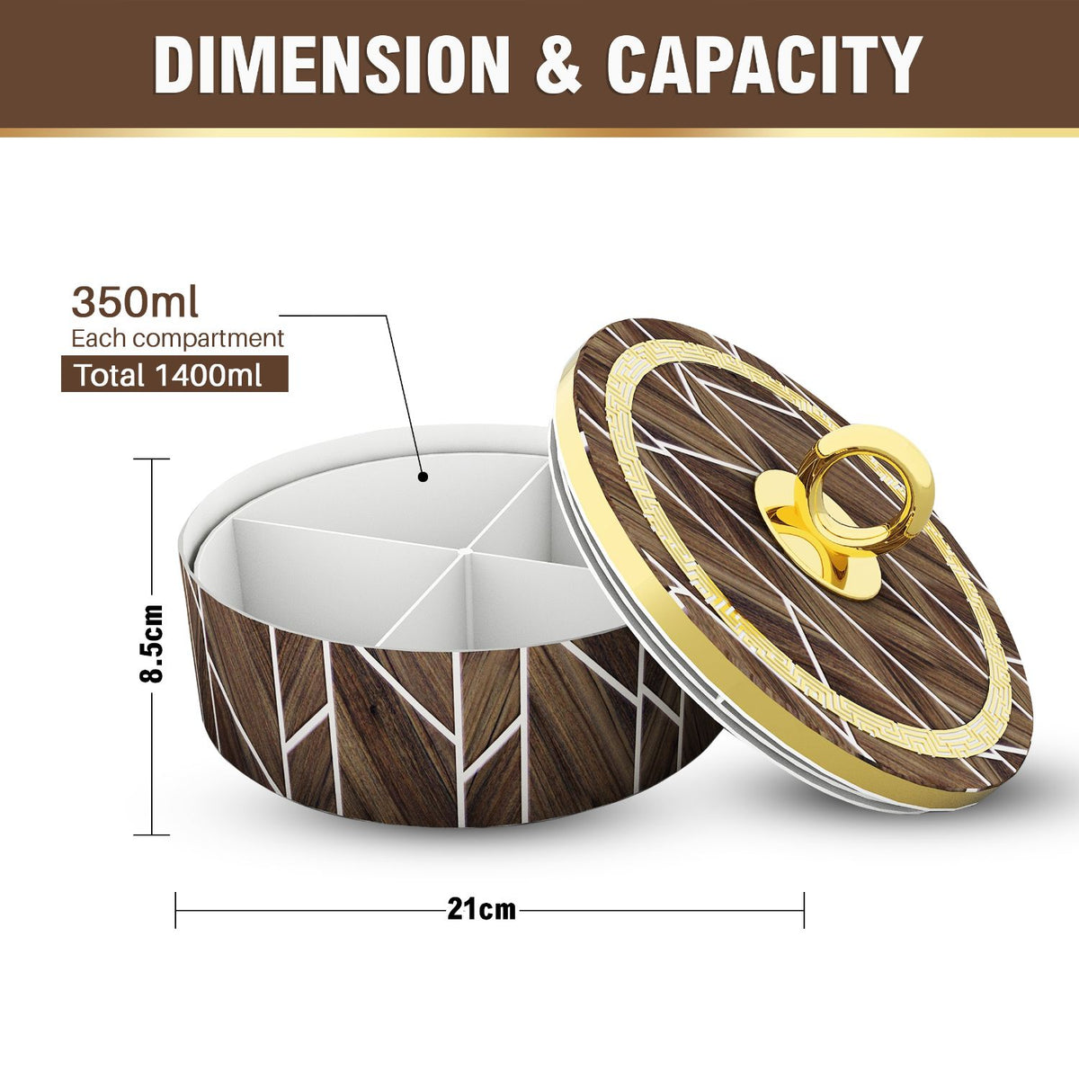 Victoria Luxury Candy Set | Premium Dry Fruit & Sweet Serving Set