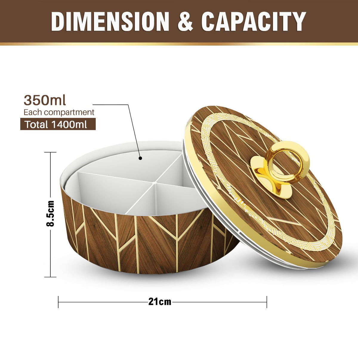 Victoria Luxury Candy Set | Premium Dry Fruit & Sweet Serving Set