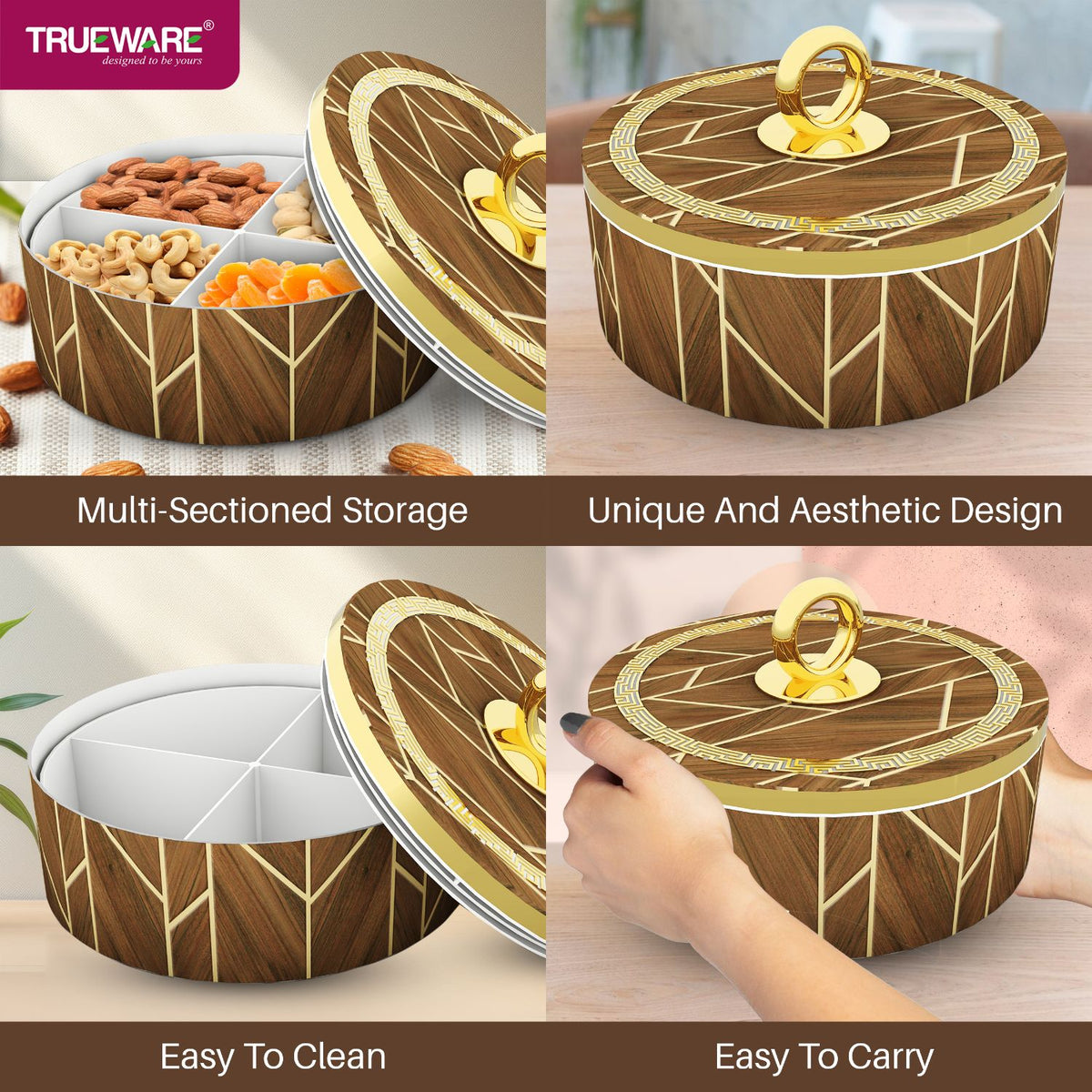 Victoria Luxury Candy Set | Premium Dry Fruit & Sweet Serving Set