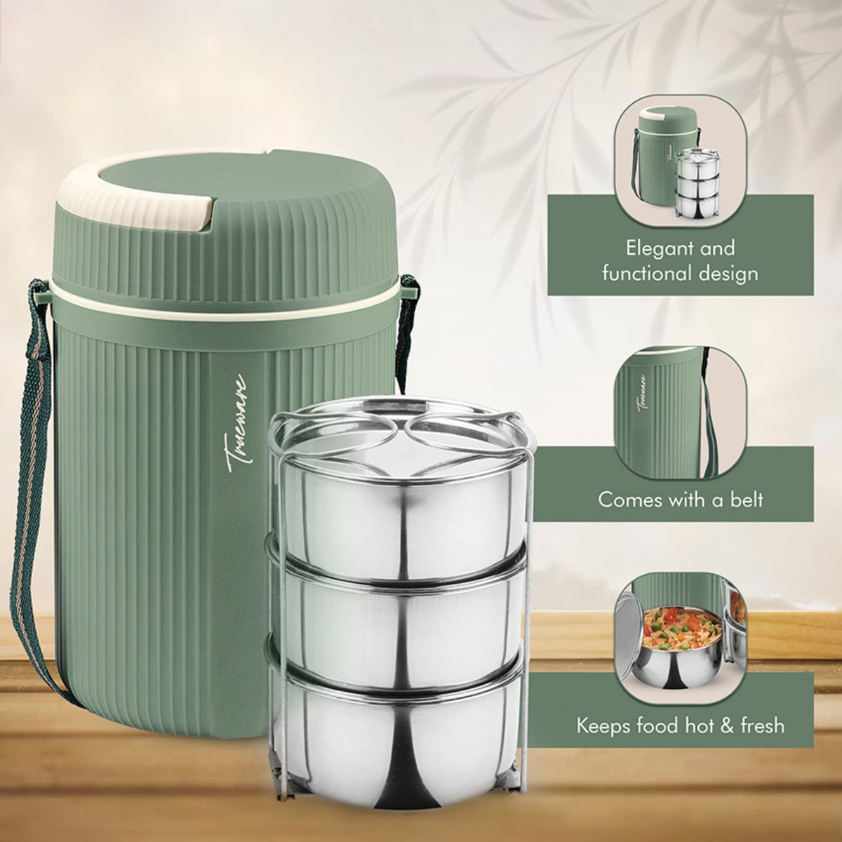 Trueware Quick Meal 3 Lunch Box