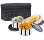 Meal Mate 2+1 Lunch Box | 2 Containers + 1 Chapati Container