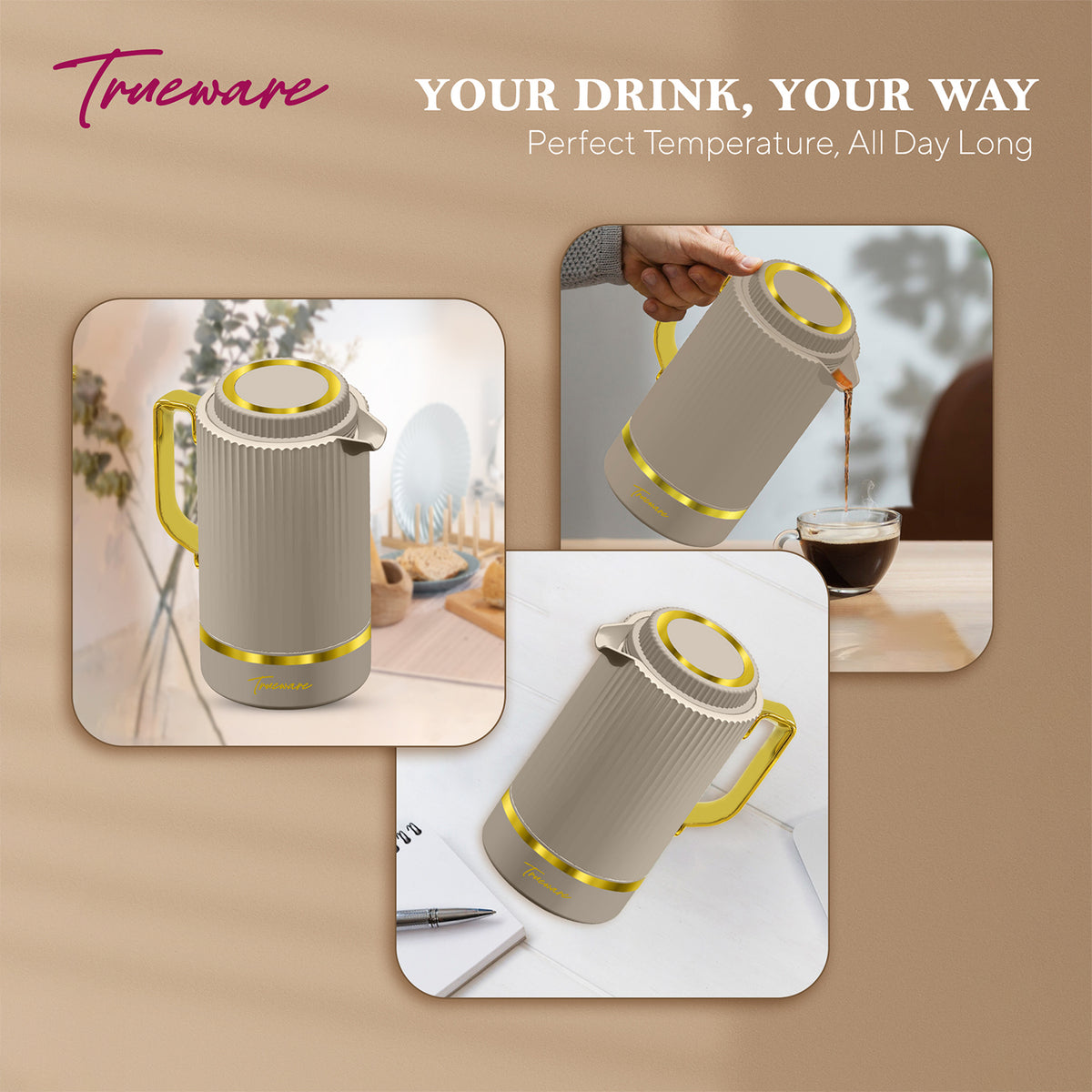 Trueware Marvel 800 Insulated Jug | 750 ml