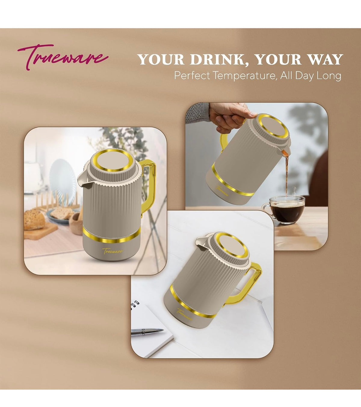 Trueware Marvel 800 Insulated Jug | 750 ml