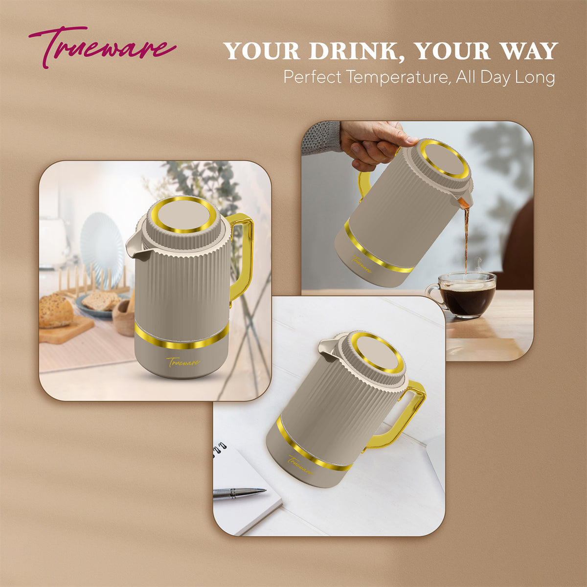 Trueware Marvel 800 Insulated Jug | 750 ml