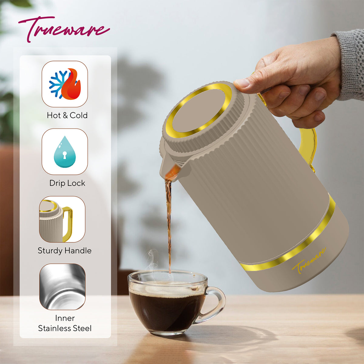 Trueware Marvel 800 Insulated Jug | 750 ml