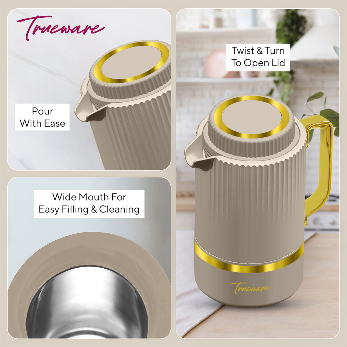 Trueware Marvel 800 Insulated Jug | 750 ml