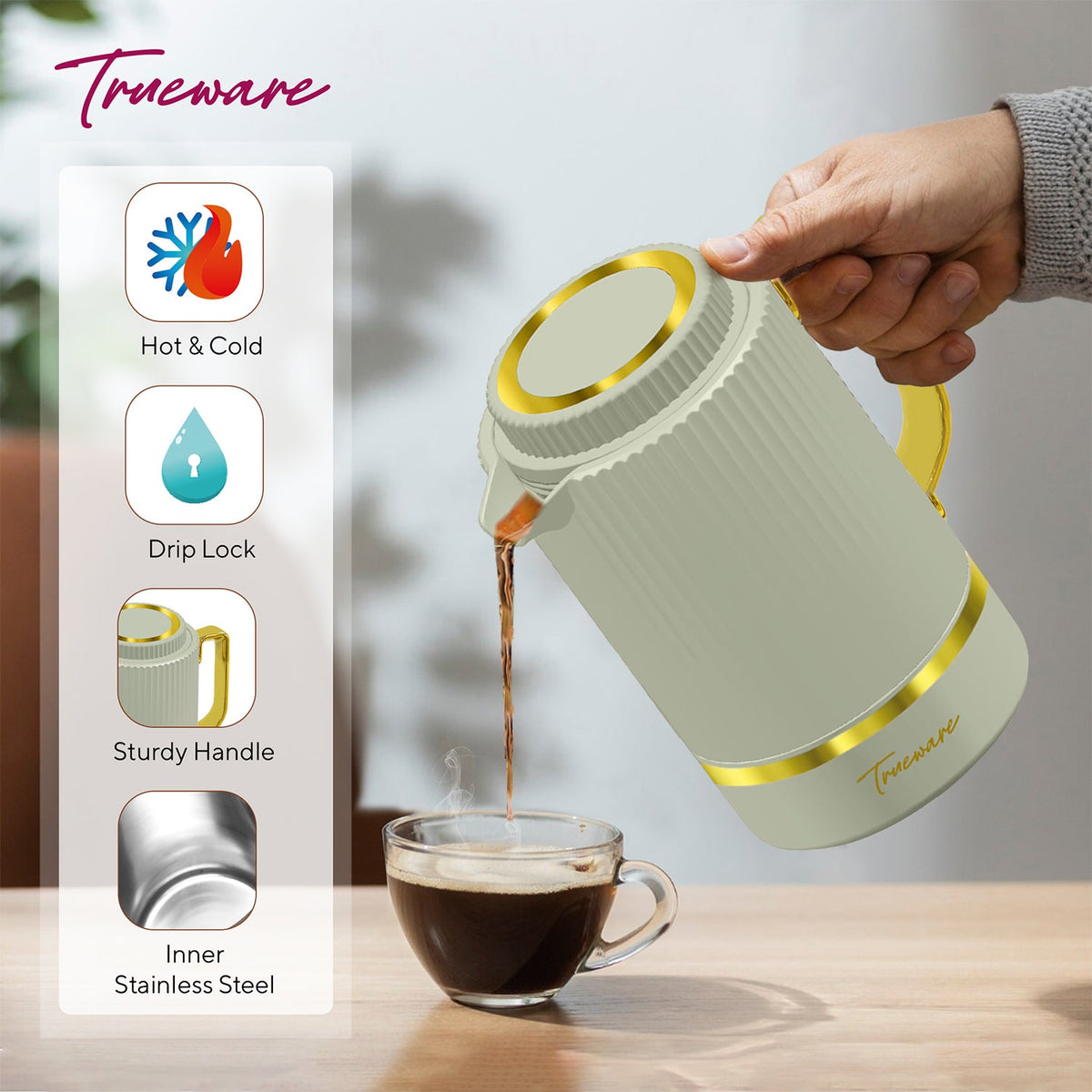 Trueware Marvel 800 Insulated Jug | 750 ml