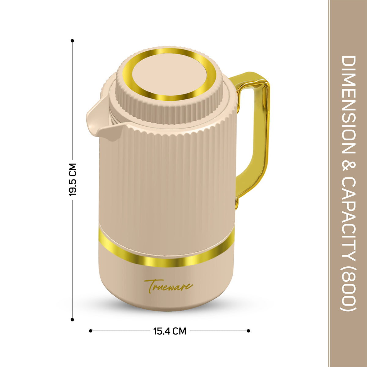 Trueware Marvel 800 Insulated Jug | 750 ml