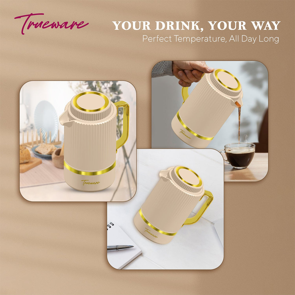 Trueware Marvel 800 Insulated Jug | 750 ml