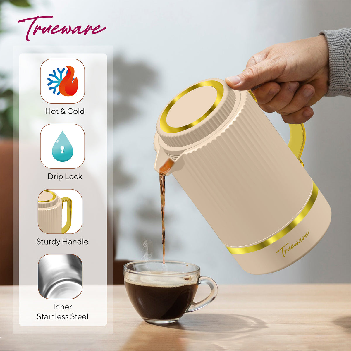 Trueware Marvel 800 Insulated Jug | 750 ml