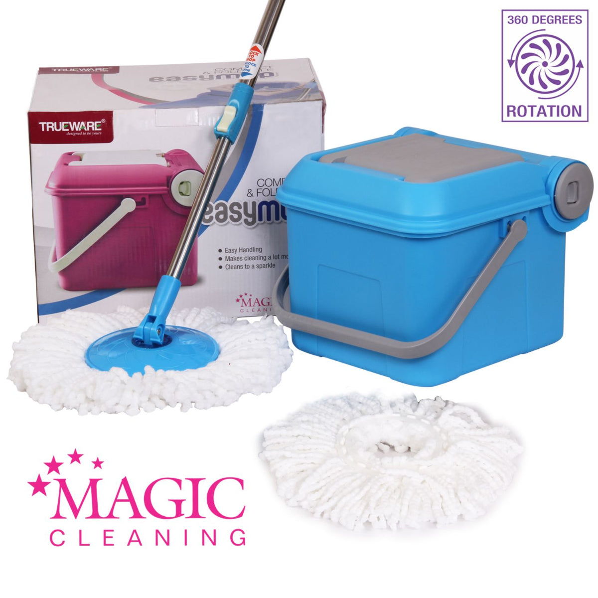 Trueware Easy Mop | Compact & Foldable