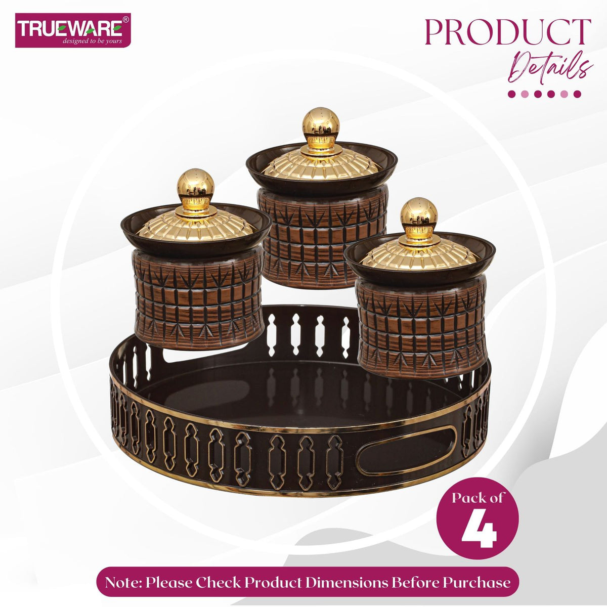 Trueware Venice Luxury Serving Set