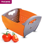 Trueware Magic Colander Basket | Multi-Purpose Washing & Draining Basket