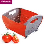 Trueware Magic Colander Basket | Multi-Purpose Washing & Draining Basket