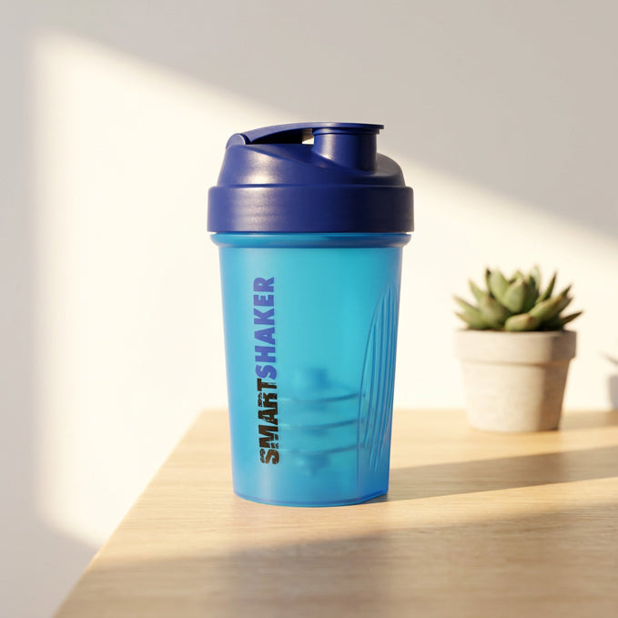 Trueware Mini Smart Protein Shaker with PP Blender Ball | 500 ml