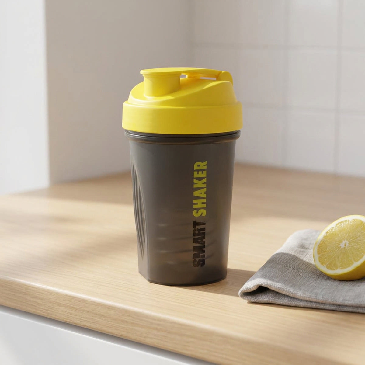 Trueware Mini Smart Protein Shaker with PP Blender Ball | 500 ml