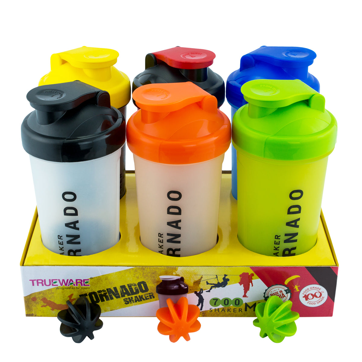 Trueware Thunder Boost Protein Shaker | 700 ml