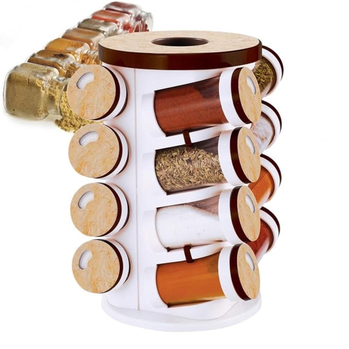 Trueware Spice Rack 16-in-1