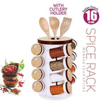 Trueware Spice Rack 16-in-1